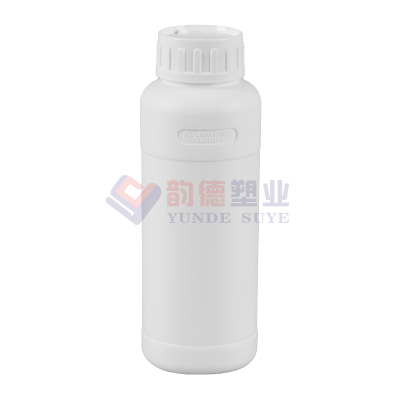 Tartós, nagy tároló fluorid kerek 500 ml-02 palack (sűrített változat)